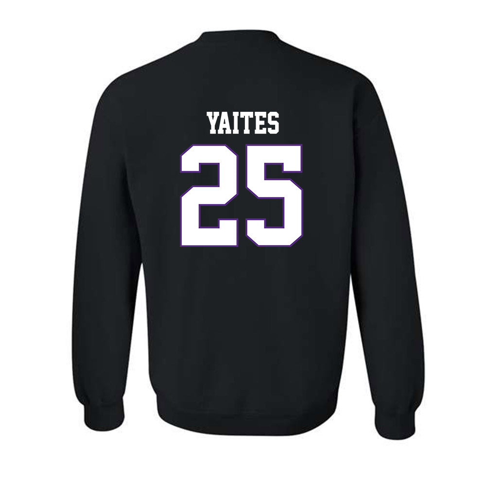 TCU - NCAA Football : Ryan Yaites - Classic Fashion Shersey Crewneck Sweatshirt-1