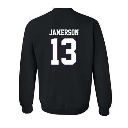 TCU - NCAA Football : Cam Jamerson - Classic Fashion Shersey Crewneck Sweatshirt-1
