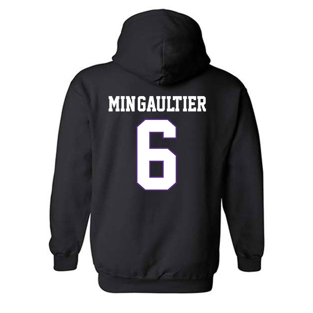 TCU - NCAA Women's Golf : Camille Min-Gaultier - Classic Fashion Shersey Hooded Sweatshirt-1