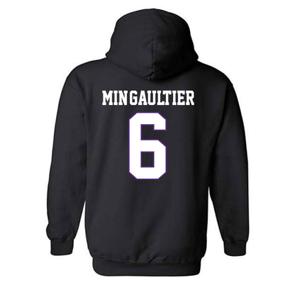 TCU - NCAA Women's Golf : Camille Min-Gaultier - Classic Fashion Shersey Hooded Sweatshirt-1