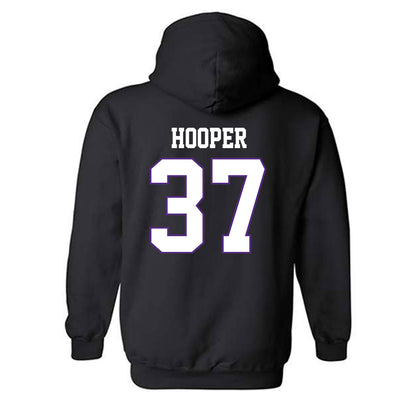 TCU - NCAA Football : Hudson Hooper - Classic Fashion Shersey Hooded Sweatshirt-1