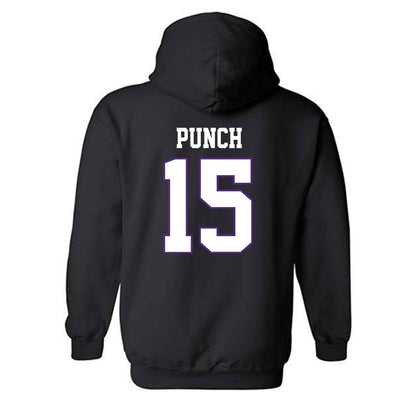 TCU - NCAA Men's Basketball : David Punch - Classic Fashion Shersey Hooded Sweatshirt