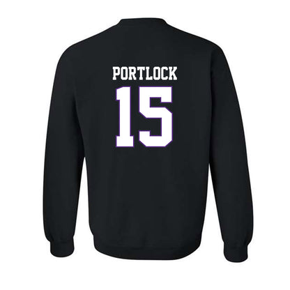 TCU - NCAA Women's Basketball : Sarah Portlock - Classic Fashion Shersey Crewneck Sweatshirt-1