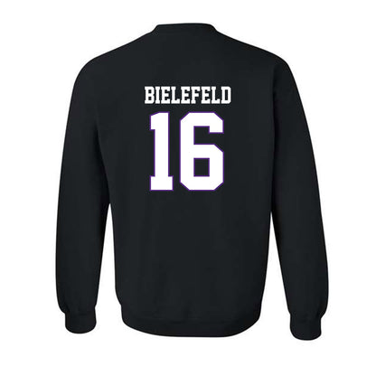 TCU - NCAA Women's Basketball : Clara Bielefeld - Classic Fashion Shersey Crewneck Sweatshirt-1
