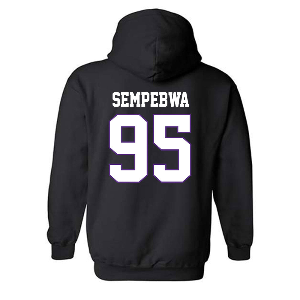 TCU - NCAA Football : Caleb Sempebwa - Classic Fashion Shersey Hooded Sweatshirt-1