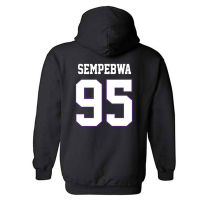 TCU - NCAA Football : Caleb Sempebwa - Classic Fashion Shersey Hooded Sweatshirt-1
