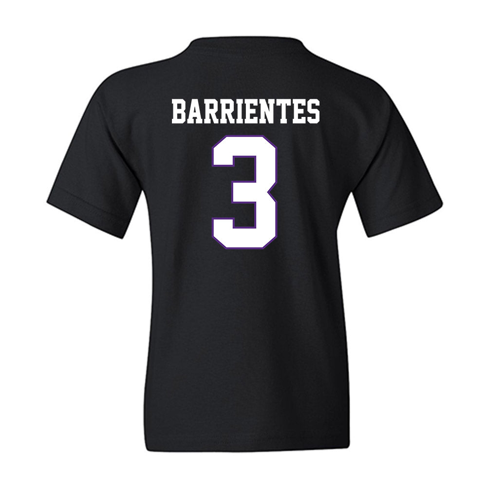 TCU - NCAA Baseball : Aiden Barrientes - Classic Fashion Shersey Youth T-Shirt-1