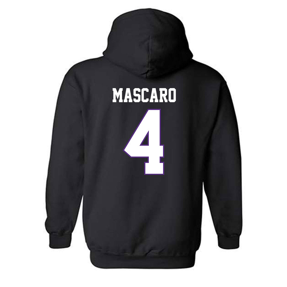 TCU - NCAA Baseball : CJ Mascaro - Classic Fashion Shersey Hooded Sweatshirt-1