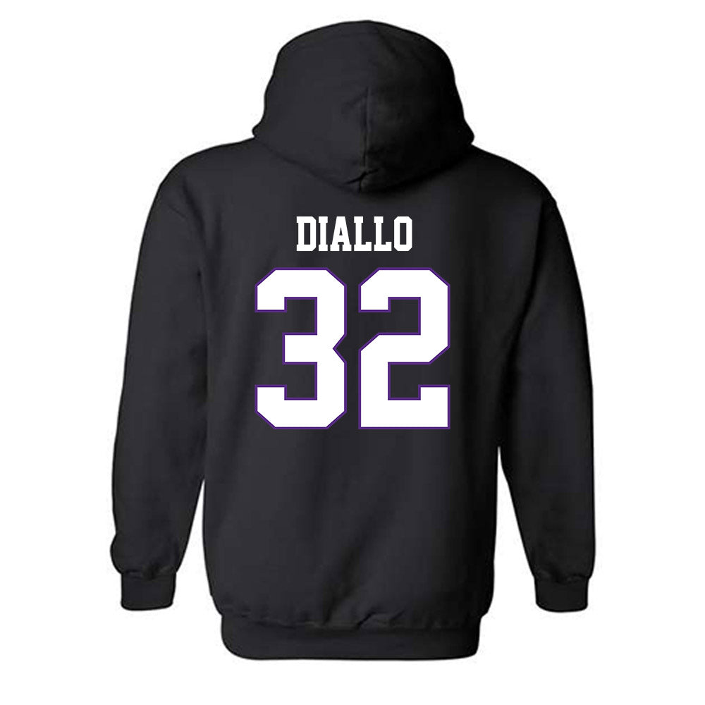 TCU - NCAA Men's Basketball : Malick Diallo - Classic Fashion Shersey Hooded Sweatshirt