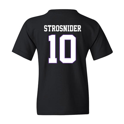 TCU - NCAA Baseball : Sawyer Strosnider - Classic Fashion Shersey Youth T-Shirt-1