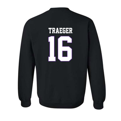 TCU - NCAA Baseball : Nolan Traeger - Classic Fashion Shersey Crewneck Sweatshirt-1