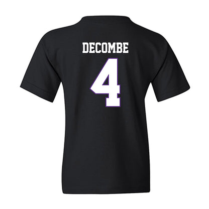 TCU - NCAA Women's Soccer : Yasmine Decombe - Classic Fashion Shersey Youth T-Shirt-1