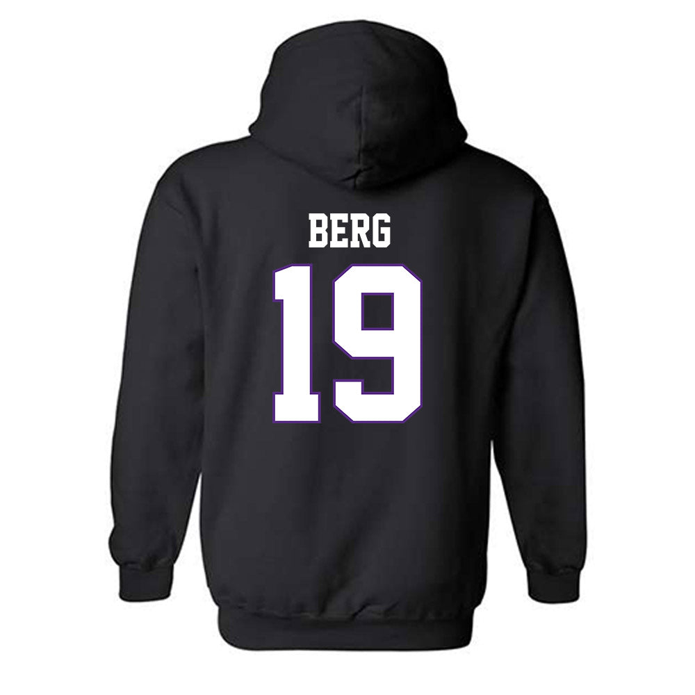 TCU - NCAA Women's Volleyball : Mckenzie Berg - Classic Fashion Shersey Hooded Sweatshirt-1