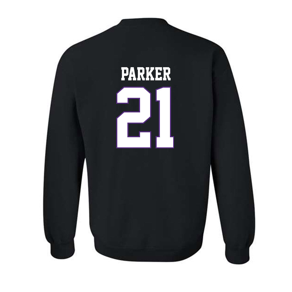TCU - NCAA Women's Basketball : Taliyah Parker - Classic Fashion Shersey Crewneck Sweatshirt-1