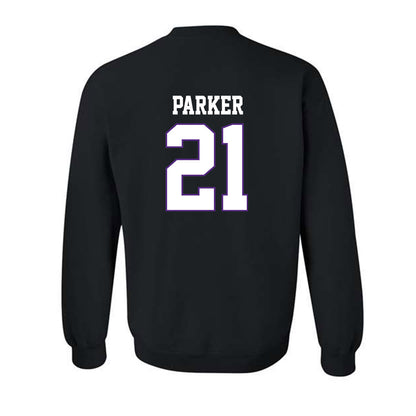 TCU - NCAA Women's Basketball : Taliyah Parker - Classic Fashion Shersey Crewneck Sweatshirt-1