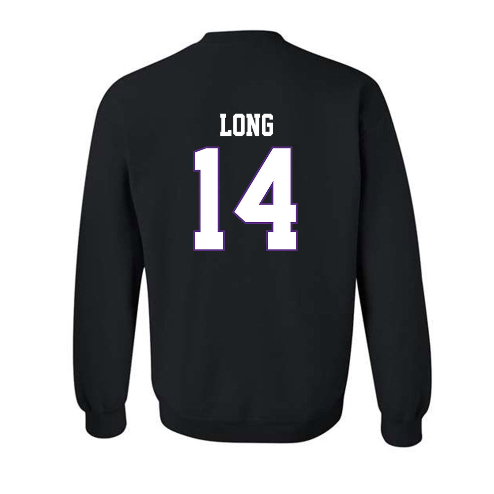 TCU - NCAA Beach Volleyball : Anna Long - Classic Fashion Shersey Crewneck Sweatshirt-1