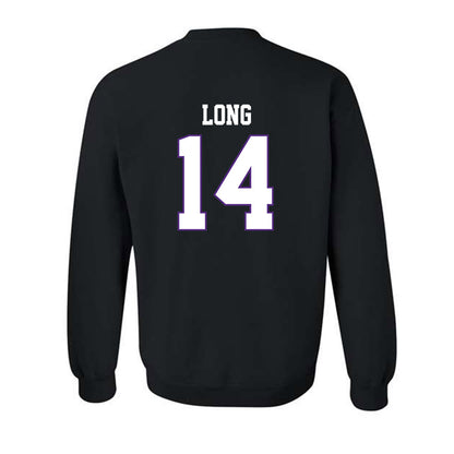 TCU - NCAA Beach Volleyball : Anna Long - Classic Fashion Shersey Crewneck Sweatshirt-1