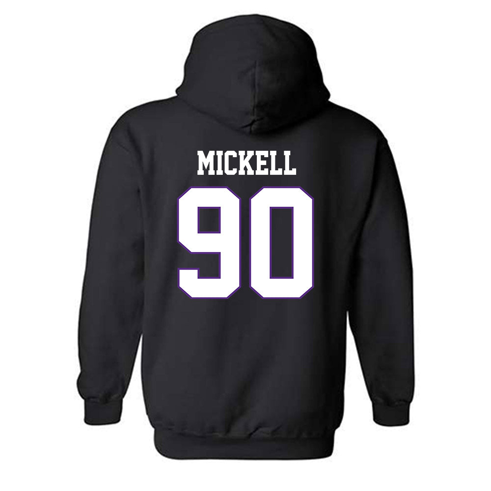 TCU - NCAA Football : Kelten Mickell - Classic Fashion Shersey Hooded Sweatshirt-1