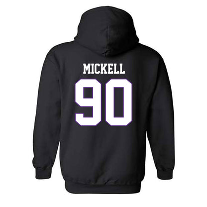 TCU - NCAA Football : Kelten Mickell - Classic Fashion Shersey Hooded Sweatshirt-1