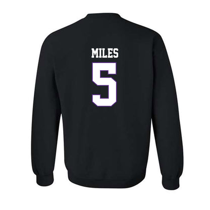 TCU - NCAA Women's Basketball : Olivia Miles - Classic Fashion Shersey Crewneck Sweatshirt-1