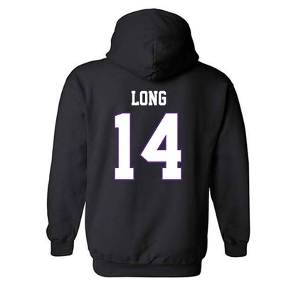 TCU - NCAA Beach Volleyball : Anna Long - Classic Fashion Shersey Hooded Sweatshirt-1