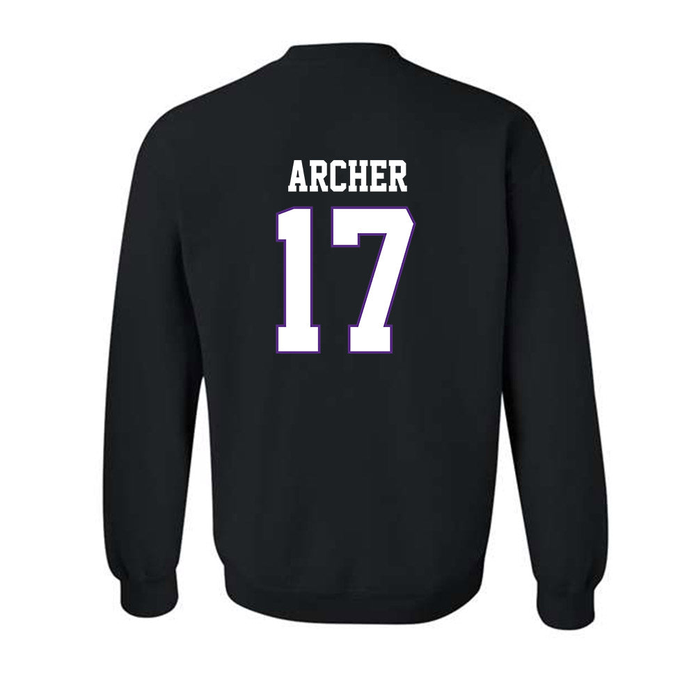 TCU - NCAA Women's Volleyball : Rosemary Archer - Classic Fashion Shersey Crewneck Sweatshirt-1