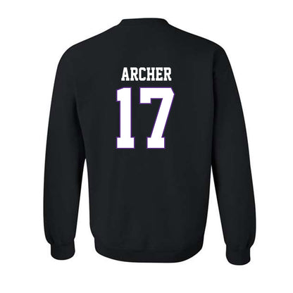 TCU - NCAA Women's Volleyball : Rosemary Archer - Classic Fashion Shersey Crewneck Sweatshirt-1