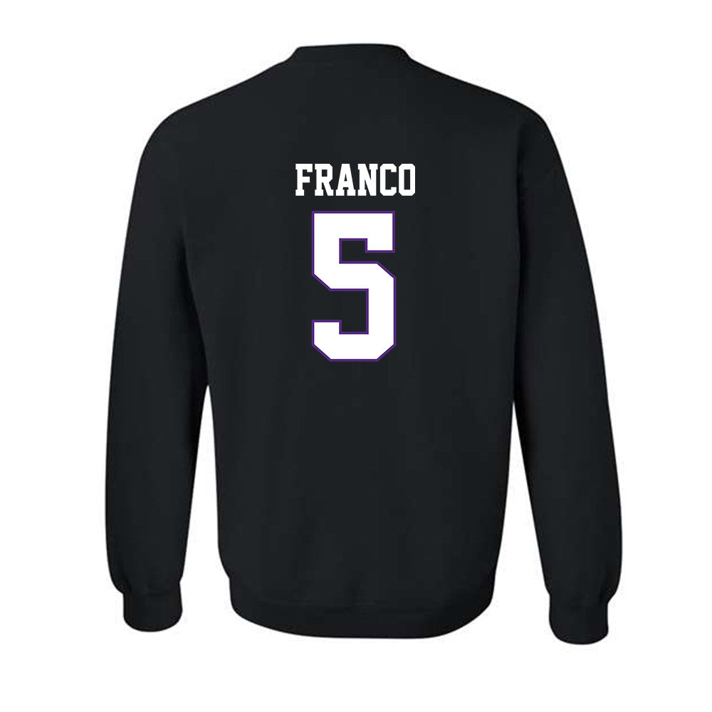 TCU - NCAA Baseball : Lucas Franco - Classic Fashion Shersey Crewneck Sweatshirt-1