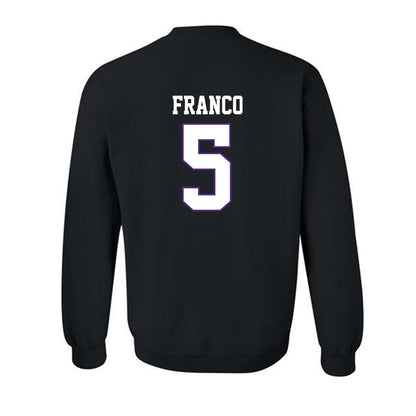 TCU - NCAA Baseball : Lucas Franco - Classic Fashion Shersey Crewneck Sweatshirt-1