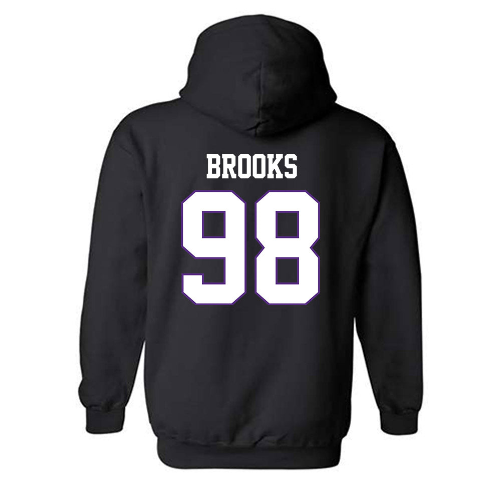 TCU - NCAA Football : Sterlin Brooks - Classic Fashion Shersey Hooded Sweatshirt
