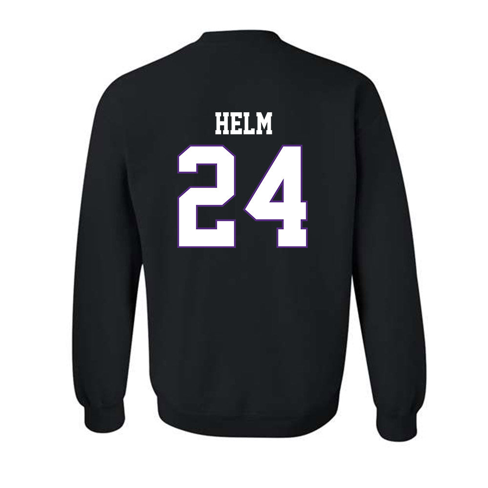 TCU - NCAA Football : Avery Helm - Classic Fashion Shersey Crewneck Sweatshirt