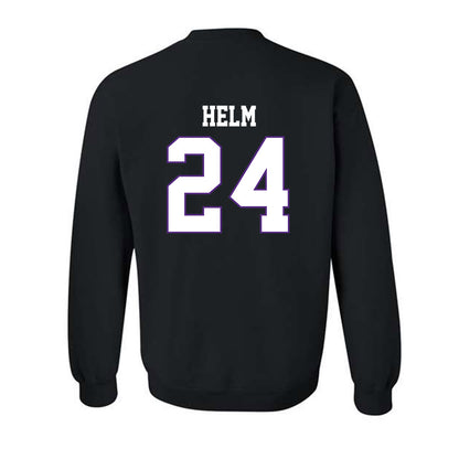 TCU - NCAA Football : Avery Helm - Classic Fashion Shersey Crewneck Sweatshirt