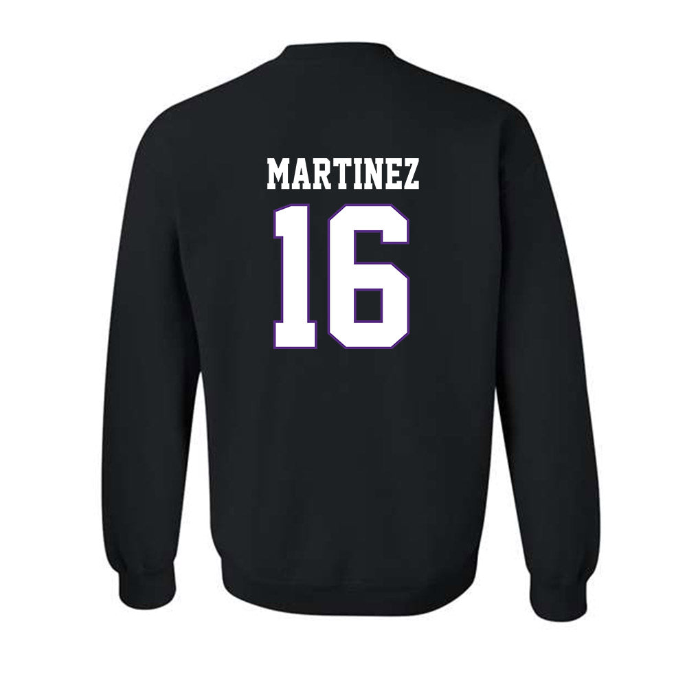 TCU - NCAA Football : Jonah Martinez - Classic Fashion Shersey Crewneck Sweatshirt-1