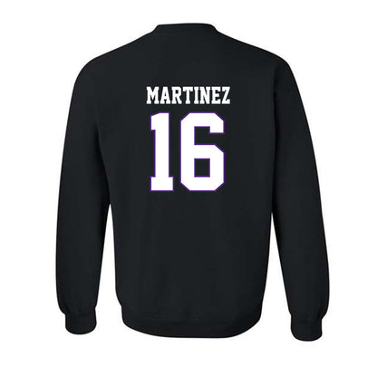 TCU - NCAA Football : Jonah Martinez - Classic Fashion Shersey Crewneck Sweatshirt-1