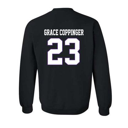 TCU - NCAA Women's Soccer : Grace Grace Coppinger - Classic Fashion Shersey Crewneck Sweatshirt-1