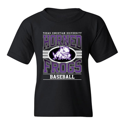 TCU - NCAA Baseball : Cole Eaton - Classic Fashion Shersey Youth T-Shirt-0