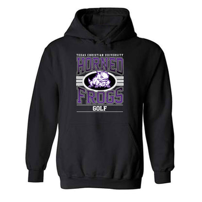 TCU - NCAA Women's Golf : Camille Min-Gaultier - Classic Fashion Shersey Hooded Sweatshirt-0