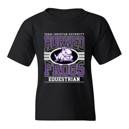 TCU - NCAA Equestrian : Marcella Bee - Classic Fashion Shersey Youth T-Shirt-0