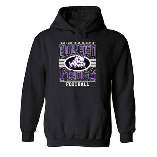 TCU - NCAA Football : Mason Peterson - Classic Fashion Shersey Hooded Sweatshirt-0