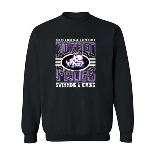 TCU - NCAA Women's Swimming & Diving : Karolin Kotsar - Classic Fashion Shersey Crewneck Sweatshirt-0