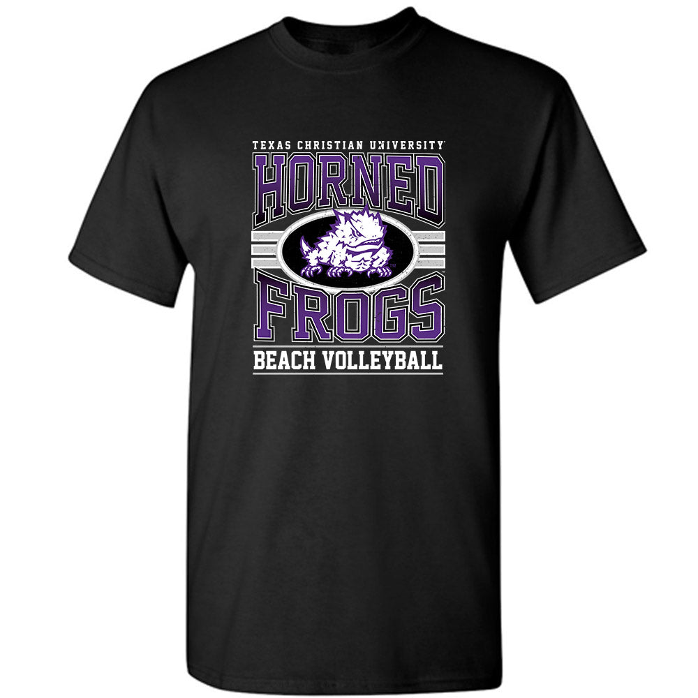 TCU - NCAA Beach Volleyball : Anna Long - Classic Fashion Shersey T-Shirt-0