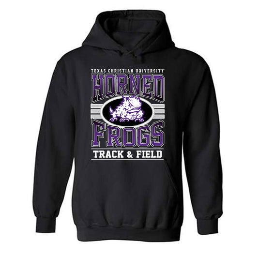 TCU - NCAA Men's Track & Field : Henry Beckman - Classic Fashion Shersey Hooded Sweatshirt-0
