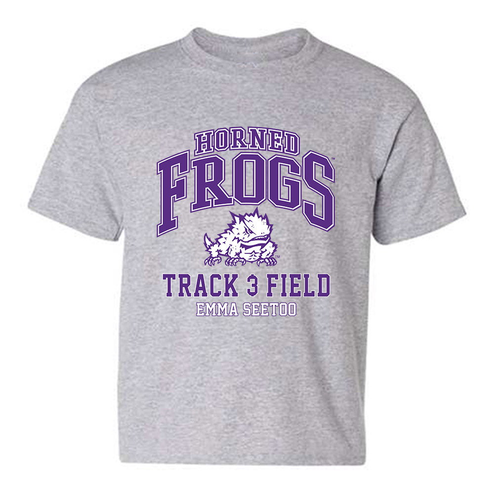 TCU - NCAA Women's Track & Field : Emma Seetoo - Classic Fashion Shersey Youth T-Shirt-0
