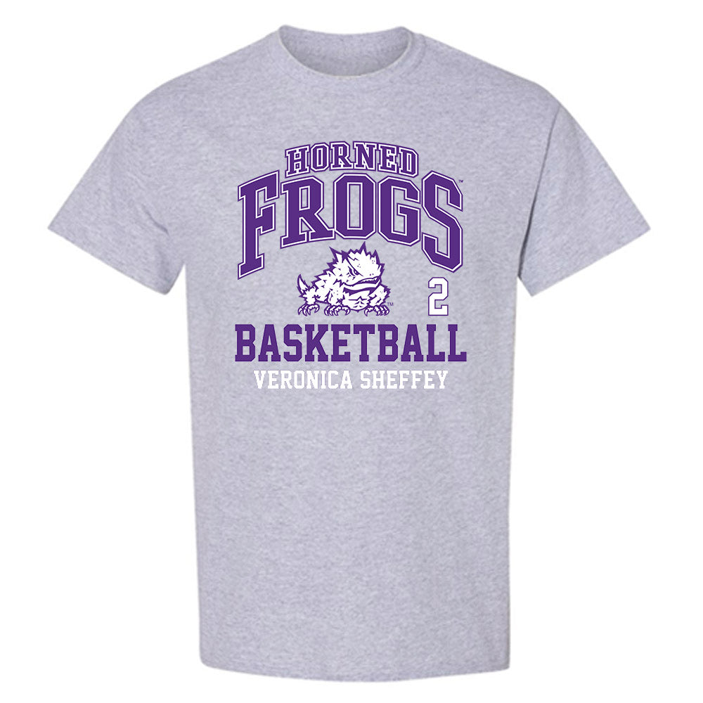 TCU - NCAA Women's Basketball : Veronica Sheffey - Classic Fashion Shersey T-Shirt-0