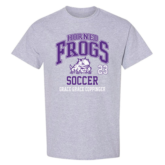 TCU - NCAA Women's Soccer : Grace Grace Coppinger - Classic Fashion Shersey T-Shirt-0
