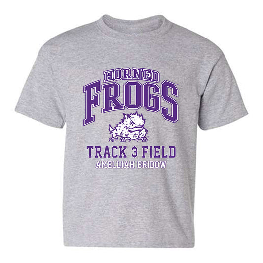 TCU - NCAA Women's Track & Field : amelliah bridow - Classic Fashion Shersey Youth T-Shirt-0