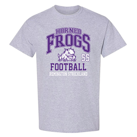 TCU - NCAA Football : Remington Strickland - Classic Fashion Shersey T-Shirt