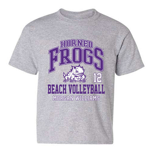 TCU - NCAA Beach Volleyball : Morgan Williams - Classic Fashion Shersey Youth T-Shirt-0