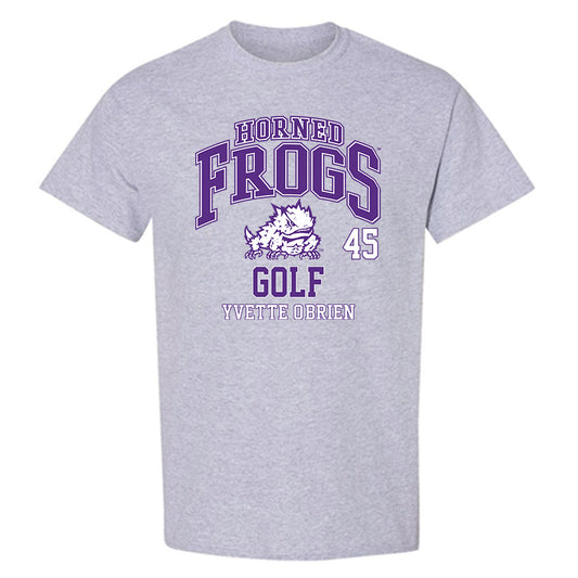 TCU - NCAA Women's Golf : Yvette O'Brien - Classic Fashion Shersey T-Shirt-0