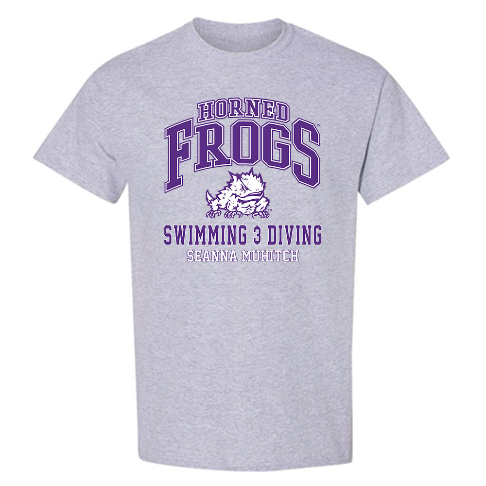 TCU - NCAA Women's Swimming & Diving : Seanna Muhitch - Classic Fashion Shersey T-Shirt-0